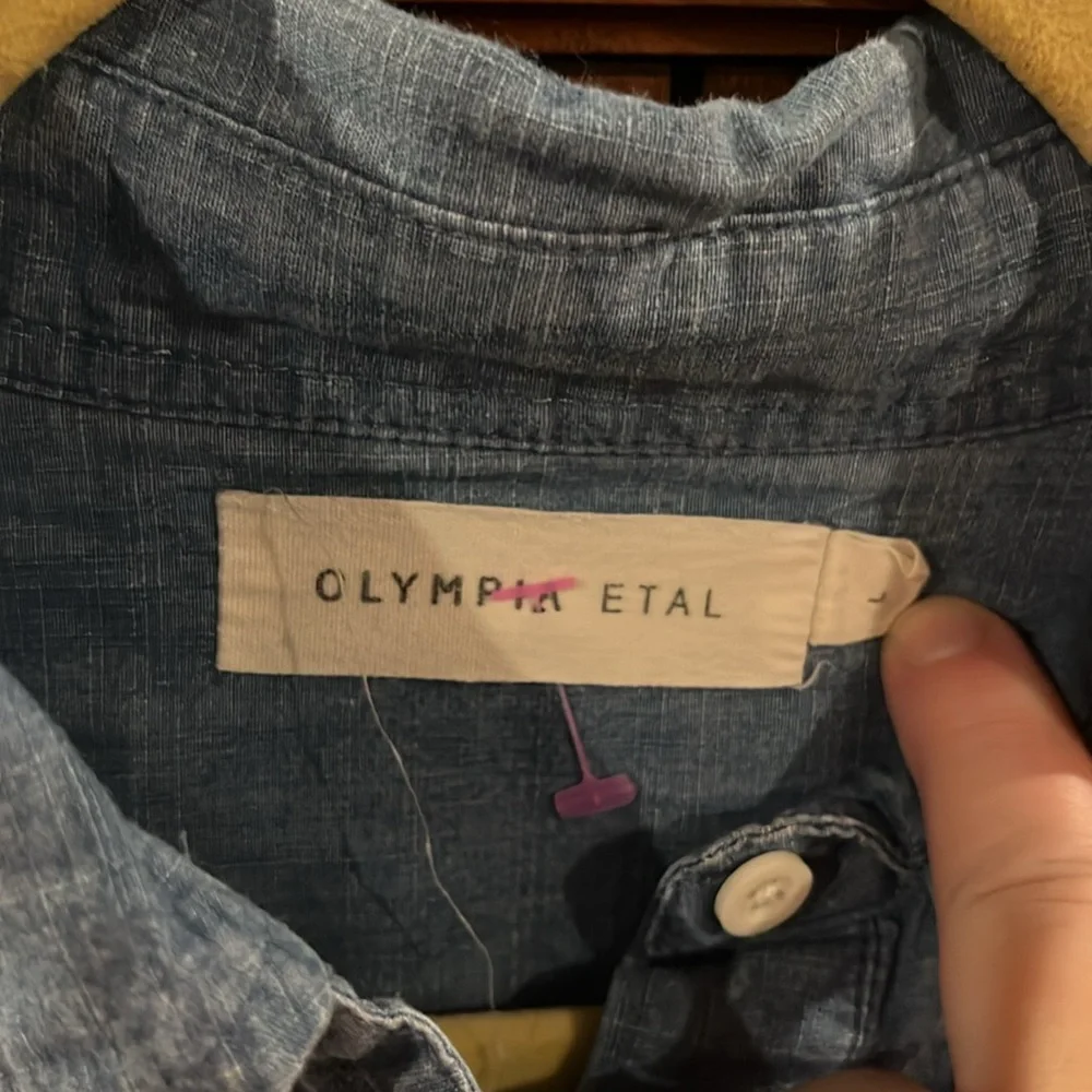 Olympia Etal Rhodes Dress shirt light denim blue - Picture 8 of 10